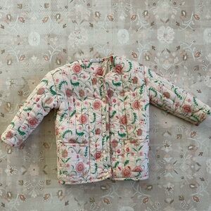Minnow Swim Floral Quilted Jacket